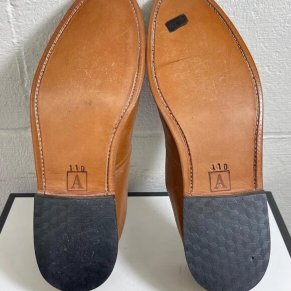 ADELANTE Shoe Company The Viento Loafers Casual Slip On Brown Leather Men's 11 D - Picture 8 of 9